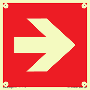 Right arrow (white on red background)